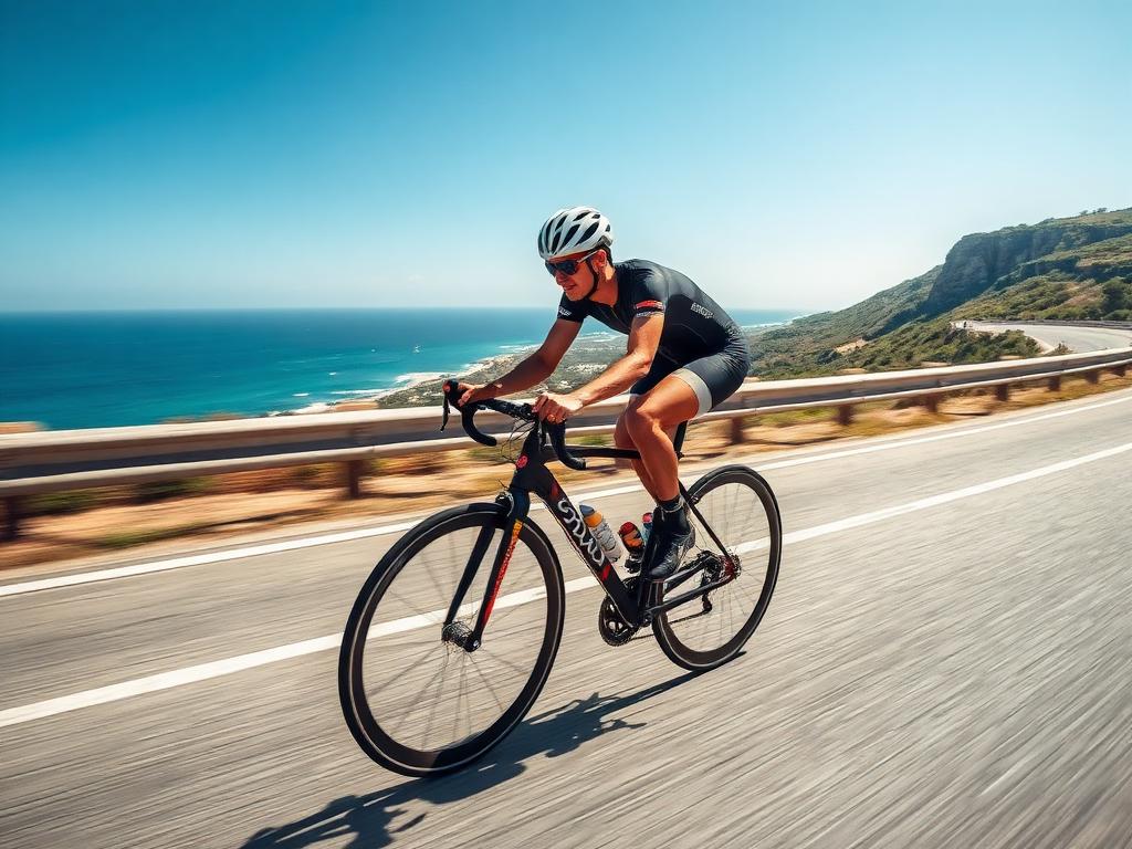 Bike leg of IRONMAN 70.3 Goa